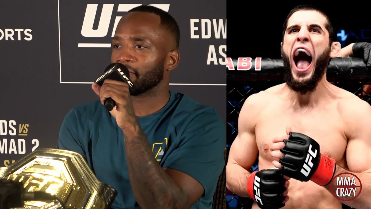 Leon Edwards says Islam Makhachev fight is a “possibility” background