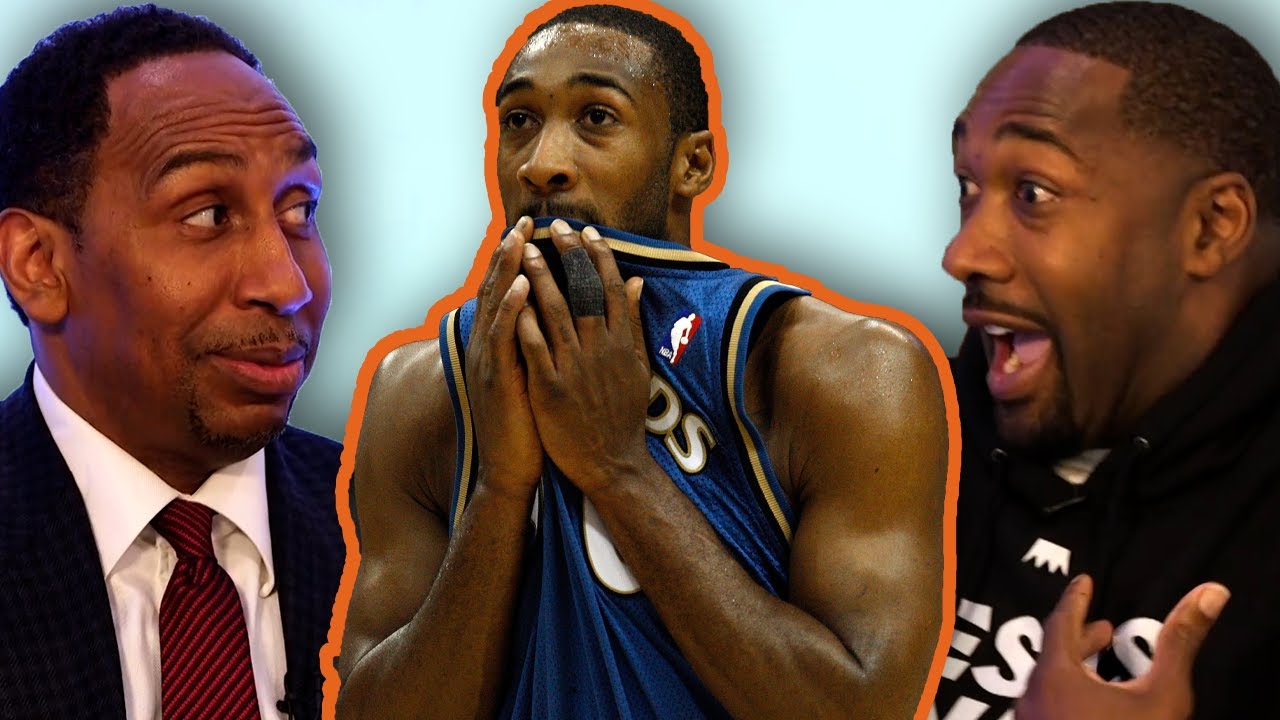 You Were OVERPAID! | Stephen A. Smith & Gilbert Arenas Talk Gil's 2008 $111 Million Contract backdrop