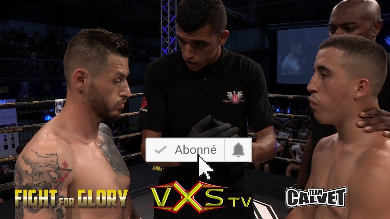Claude LIMAZZI vs Juan RUBIO By VXS au FIGHT FOR GLORY de Badalona