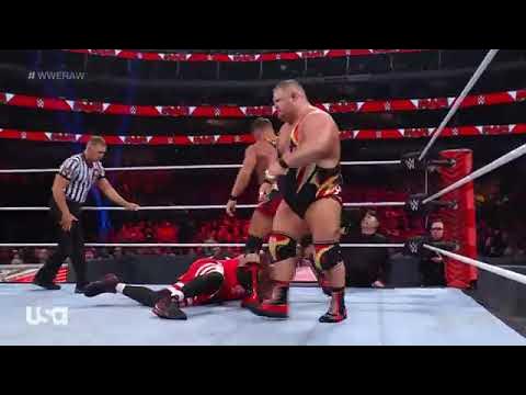 Alpha Academy Vs Street Profits (Anything Goes Match), WWE Raw, April 04 2022 backdrop