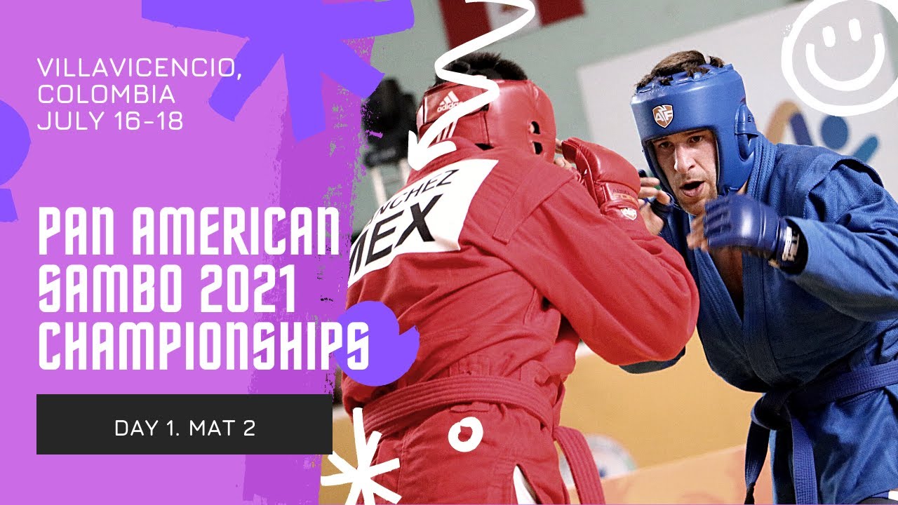 PAN AMERICAN SAMBO CHAMPIONSHIPS 2021. DAY 1. MAT 2 background