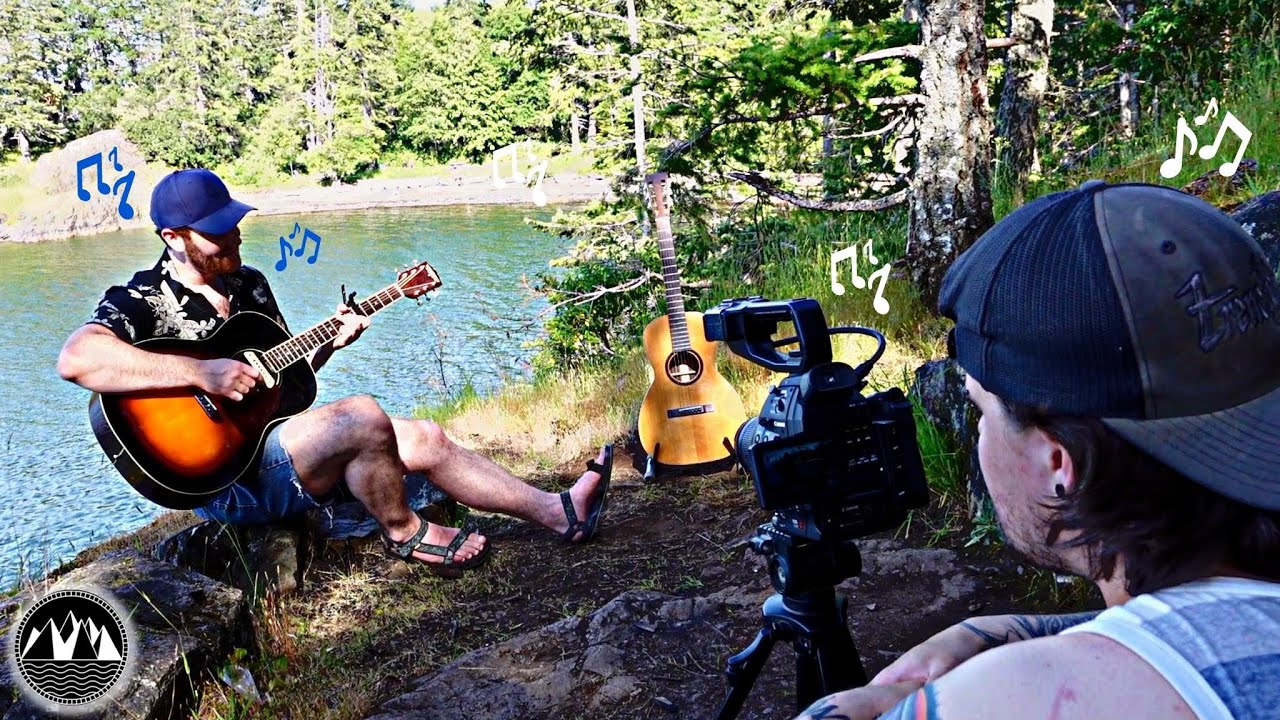 BEHIND THE SCENES: SUNRISE by Norah Jones COVER + WIND STORM & FREE GAS on Vancouver Island!? | VLOG backdrop