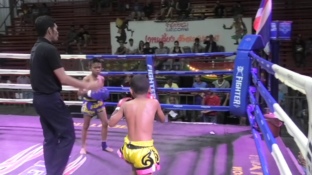 Afan Sinbimuaythai 🇹🇠fights at Rawai Boxing Stadium, 30th August 2019 background