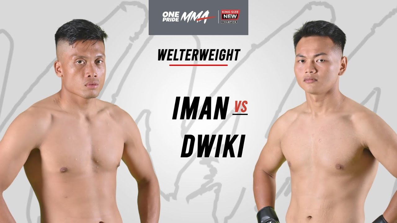 IMAN LESMANA VS DWIKI DARMAWAN | FULL FIGHT ONE PRIDE MMA 77 KING SIZE NEW #2 JAKARTA