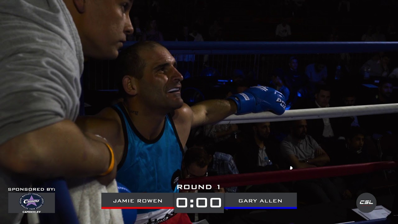 CSL 3| Fight 7 | Jamie Rowan V Gary Allen