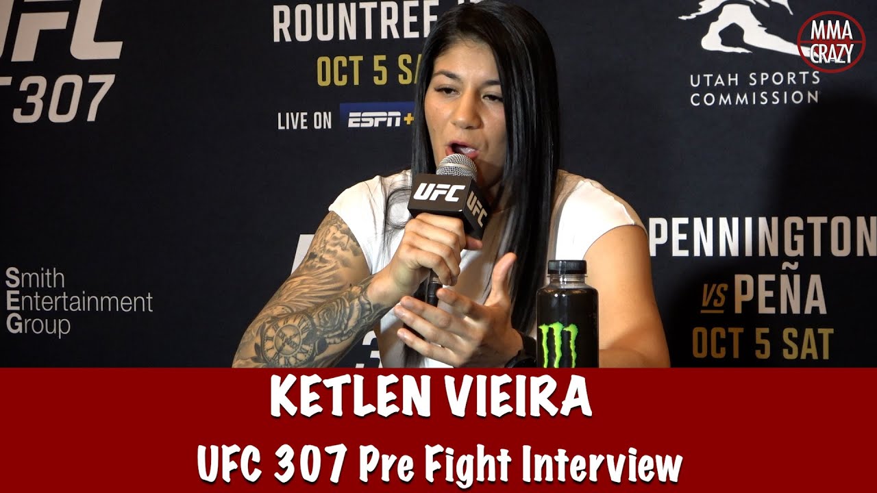 Ketlen Vieira rips “DOGS A** HOLE” Julianna Pena ’She needs to worry about her life” background