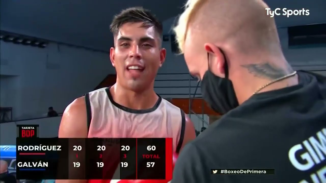 Diego Galván vs. Jonathan Rodríguez - Boxeo de Primera Promocional - TyCSports