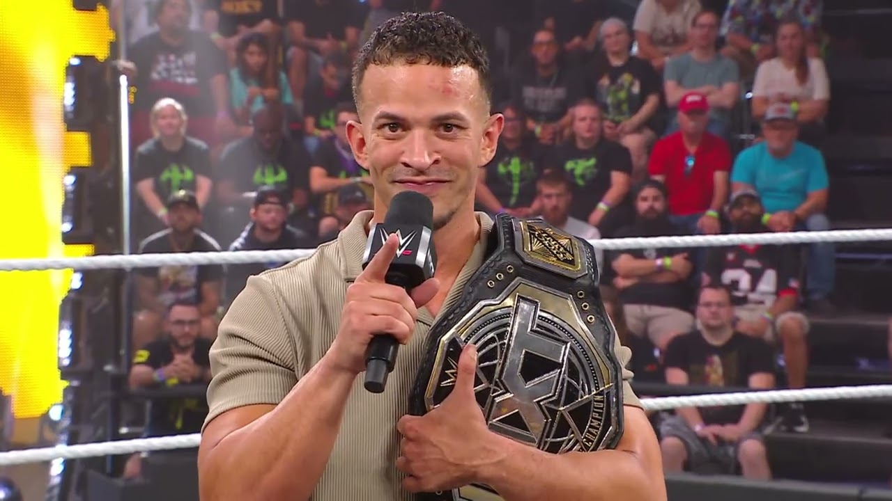 Ricky Saints grants Trick Williams an NXT Title Match at Halloween Havoc | NXT Oct 14, 2025 background
