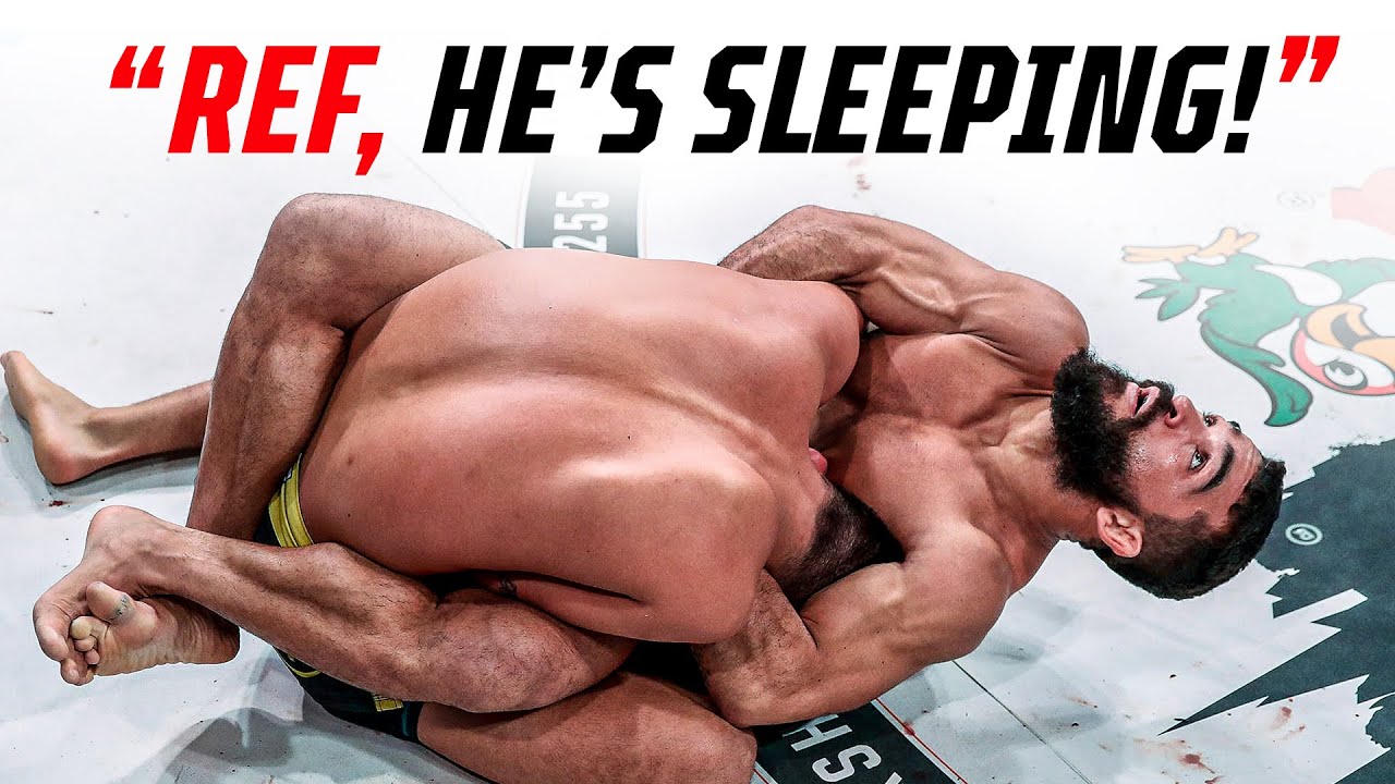 Crazy Submissions | All Patricio Pitbull Submission Moments backdrop