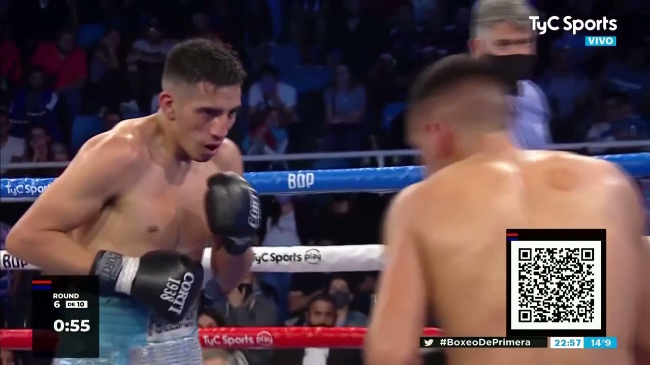 Luis Verón vs. Leonardo Amitrano - Boxeo de Primera - TyCSports background