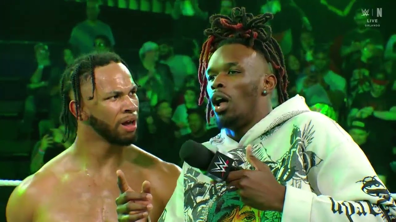 La Parka & Mr. Iguana TEAM UP to face Leon Slater & Je’Von Evans this Saturday | NXT Oct 21, 2025 background