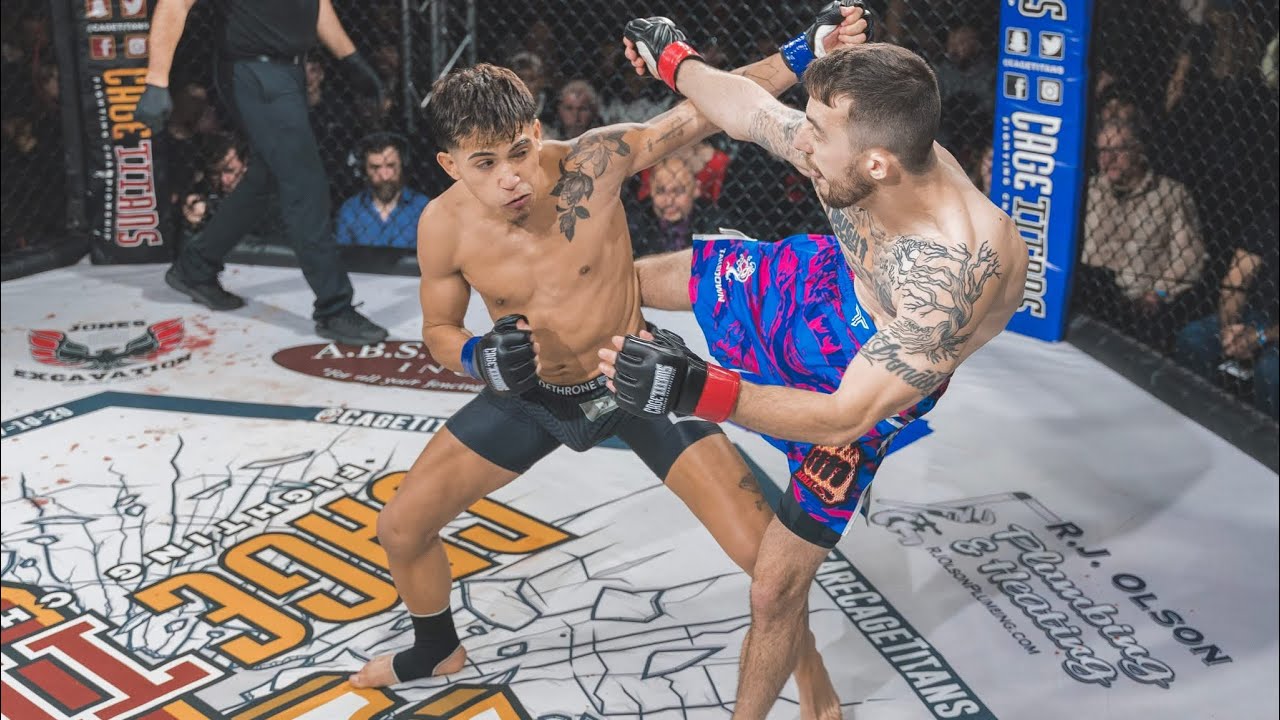 PIKACHU USES GROUND ATTACK! Matt Martinez vs Jonny Gomes | Cage Titans FC 69