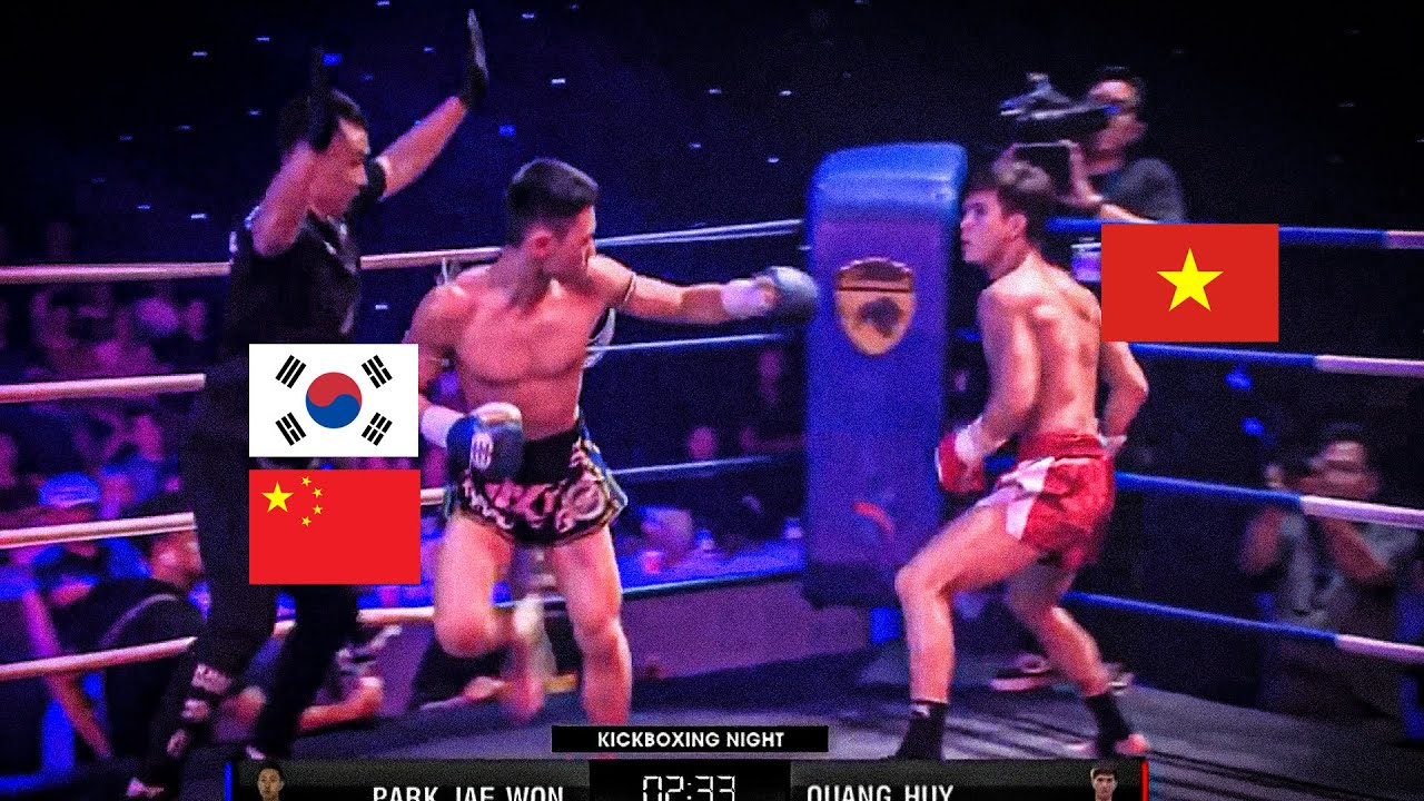 Màn áp đảo đến khó tin của nhà vô địch SEA Games Quang Huy trước các tay đấm Trung Quốc, Hàn Quốc