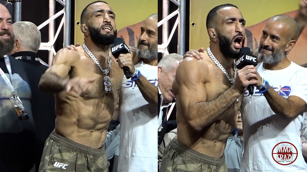 Belal Muhammad Last Words on Leon Edwards "You boy is going to SLEEP" | UFC 304 background