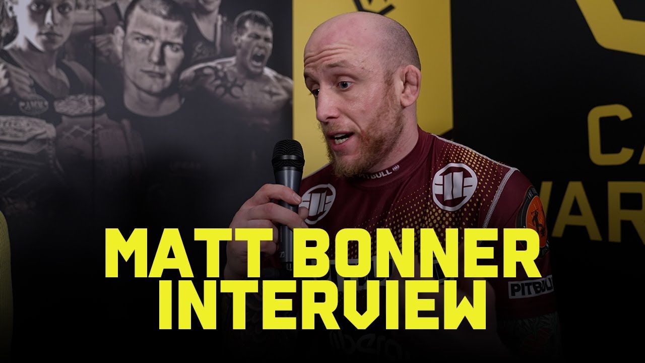 Matt Bonner: CW 151 Unplugged post-fight interview background