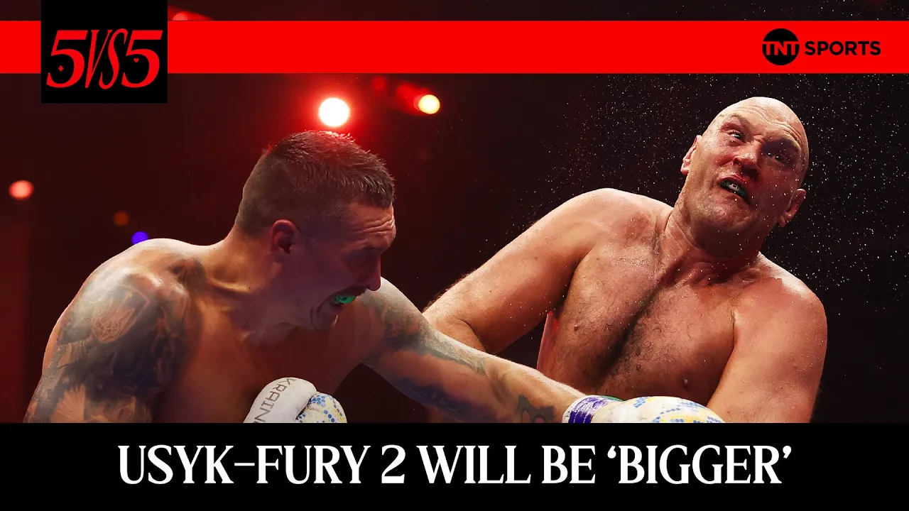 REACTION: Oleksandr Usyk-Tyson Fury rematch scheduled for Dec. 21 đ„ #FuryUsyk2 đžđŠ background