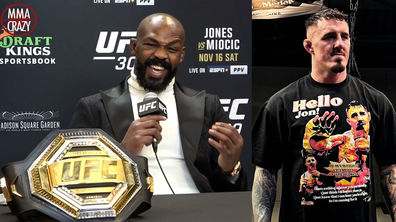 Jones Jones wants "F**K YOU MONEY" to fight Tom Aspinall "I just don't like him"
