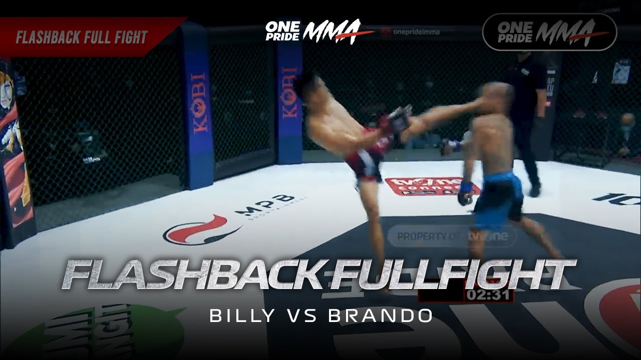 TENDANGAN EKOR NAGA BILLY PASULATAN BUAT BRANDO MAMANA "TIDUR" DI ONE PRIDE MMA backdrop