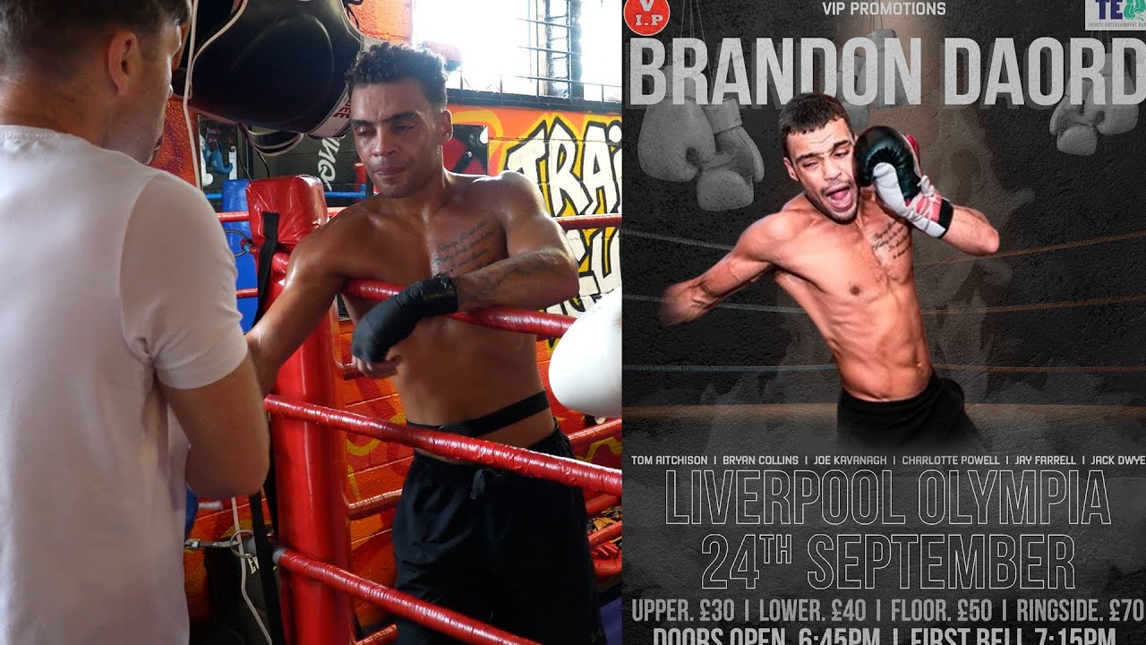 Brandon Daord added to VIP's Liverpool show after Blackpool one was cancelled