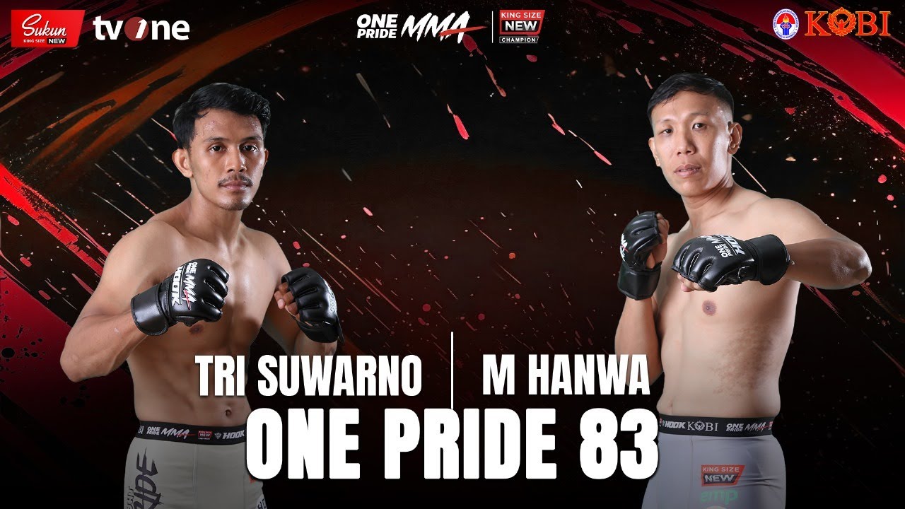 T.KO! TRI SUWARNO VS M.HANWA | FULL FIGHT ONE PRIDE MMA 83 KING SIZE NEW #8 YOGYAKARTA background