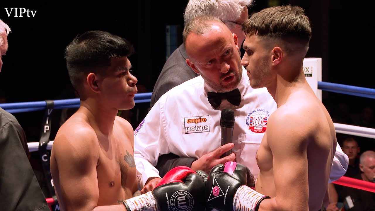 Connor Coghill v Cristian Narvaez at Hull City Hall on 2nd July 2022