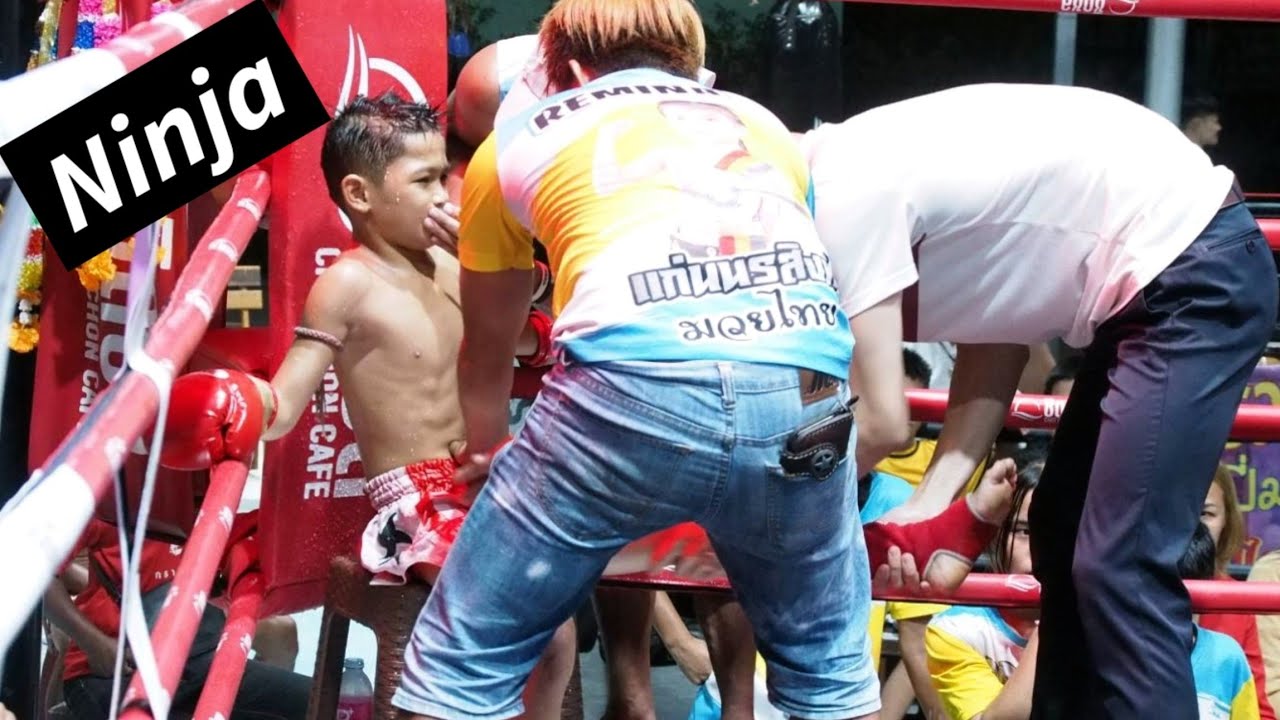 นินจาอัดรถถังชิงทุน2หมื่นบาท NINJAvsRodTangLek3! ニンジャ🥷🌌 #มวยไทย #muaythai #ムエタイ