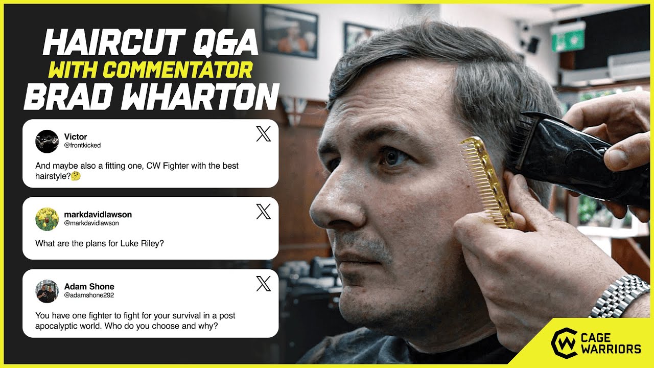 Cage Warriors Commentator Brad Wharton Answers YOUR Questions!