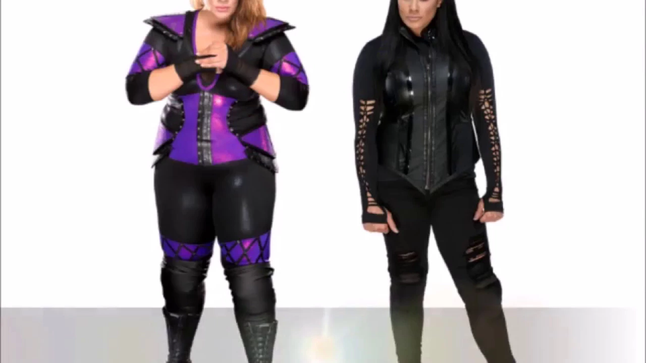 Nia Jax vs Tamina- Samoan Drop background