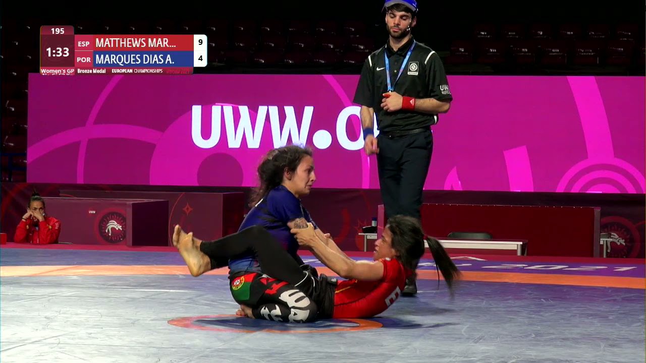 BRONZE Women's GP No-Gi - 53 kg: N. MATTHEWS MAR (ESP) v. A. MARQUES DIAS (POR) background
