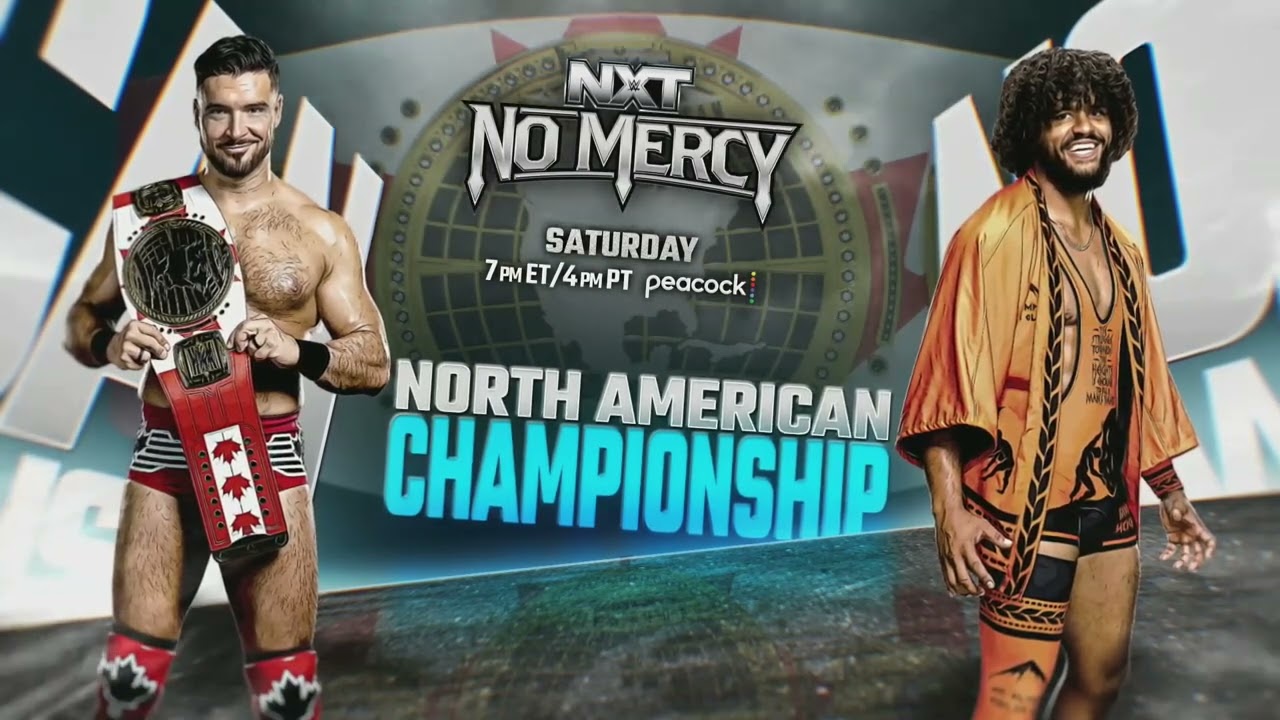 Official NXT No Mercy Match Card | NXT Sep 23, 2025