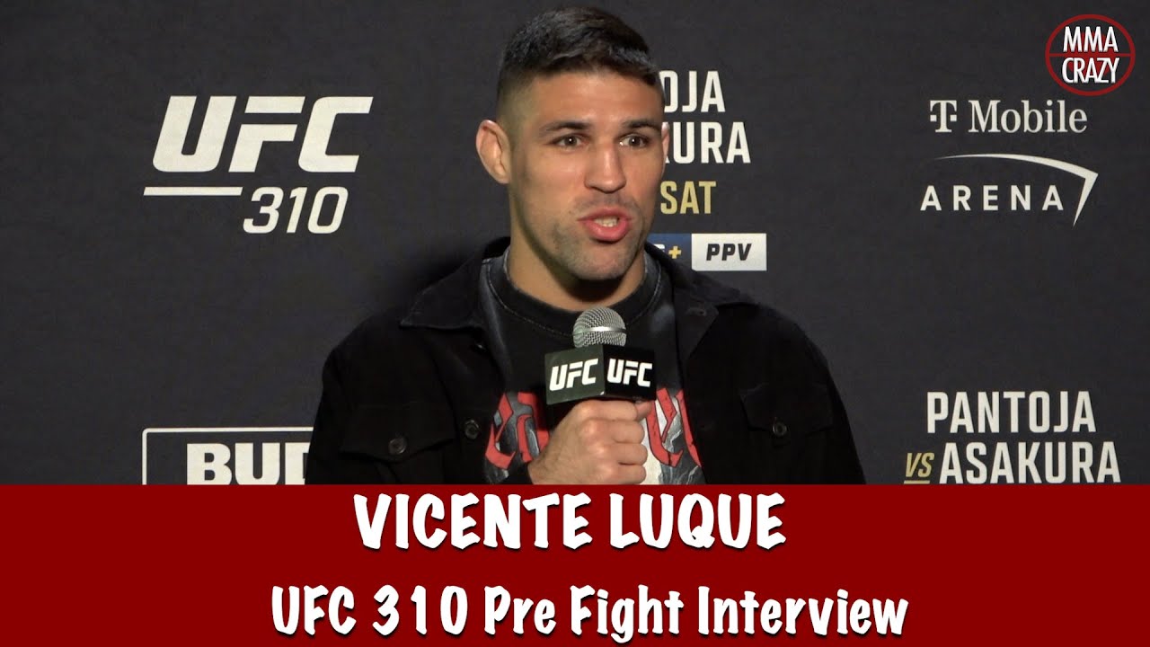 Vicente Luque talks losing Nick Diaz fight, “I know how hungry Themba Gorimbo is” | UFC 310