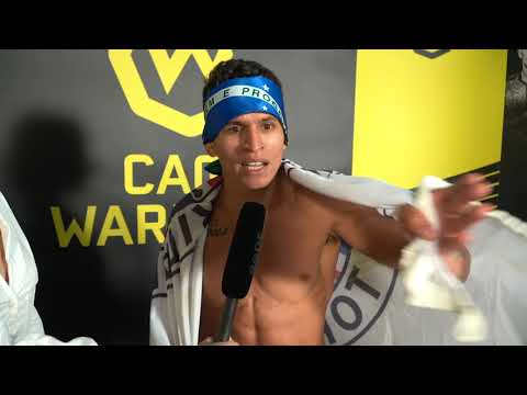 Weslley Maia post-fight interview at CW115