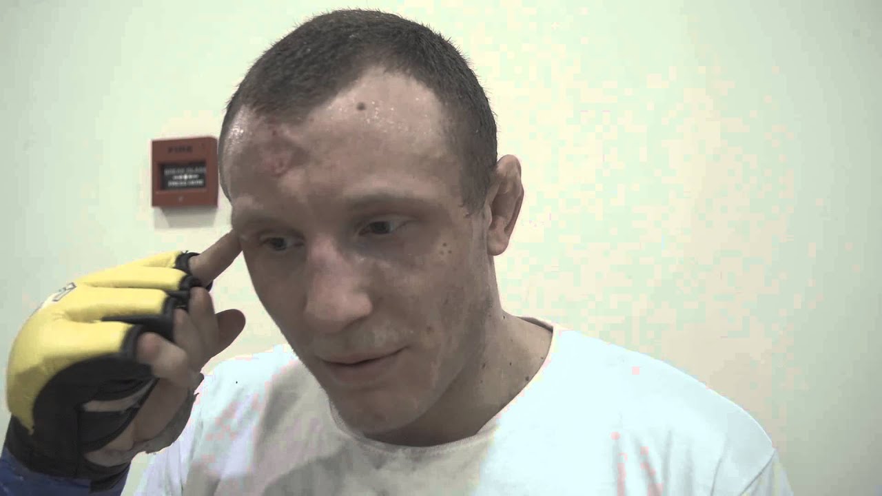 CWFC Fight Night 11: Jack Hermansson post-fight interview background
