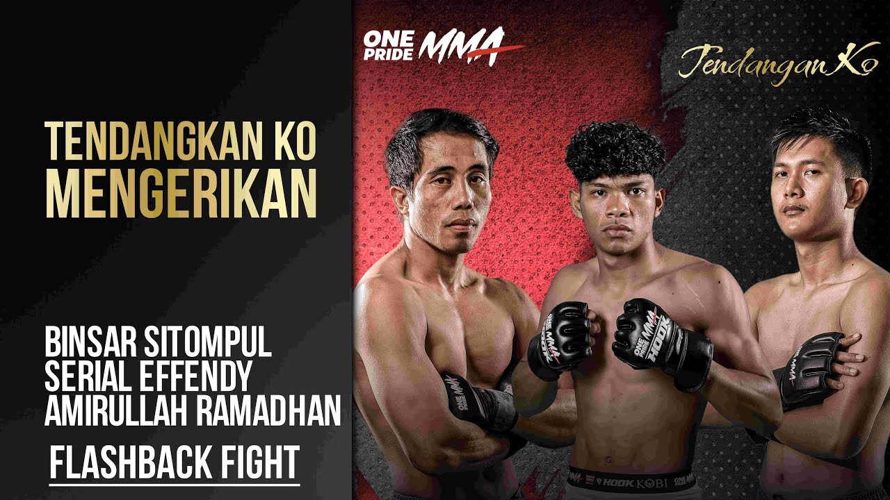 BOOM❗ KOMPILASI TENDANGAN BERAKHIR KNOCKOUT | ONE PRIDE MMA background