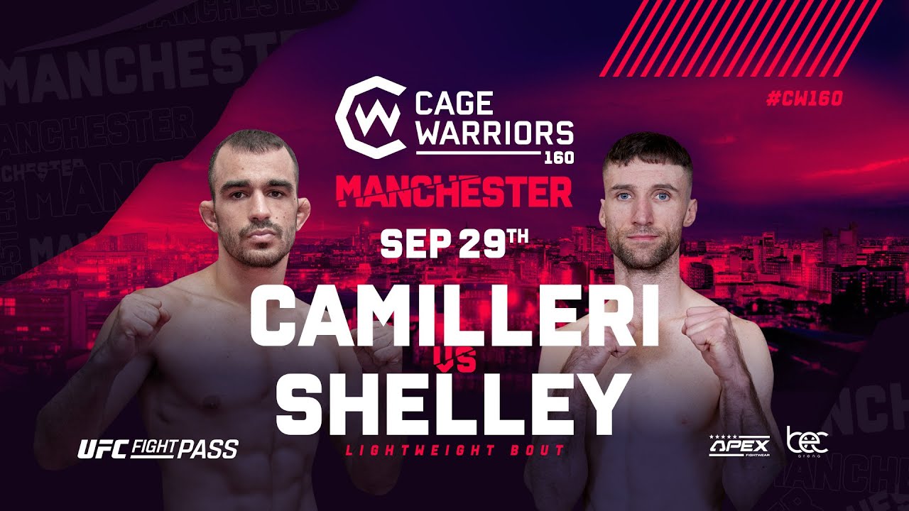 Matt Camilleri vs. Adam Shelley | FULL FIGHT | CW 160 Manchester