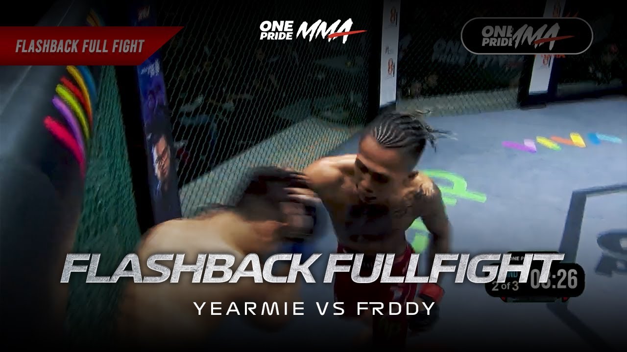 GANAS BANGET! DUEL YEARMIE MOUDE LEE VS FREDT LAI BILLY | FLASHBACK ONE PRIDE MMA backdrop