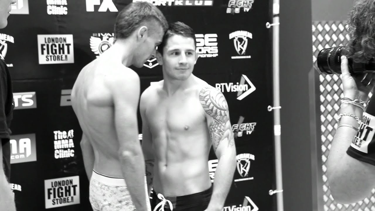 Brad & Tommy go behind the scenes at the Cage Warriors 48 weigh-ins background