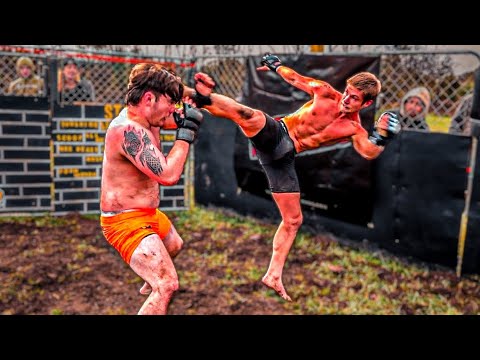 Street Fighters Go To WAR In MMA Match!!