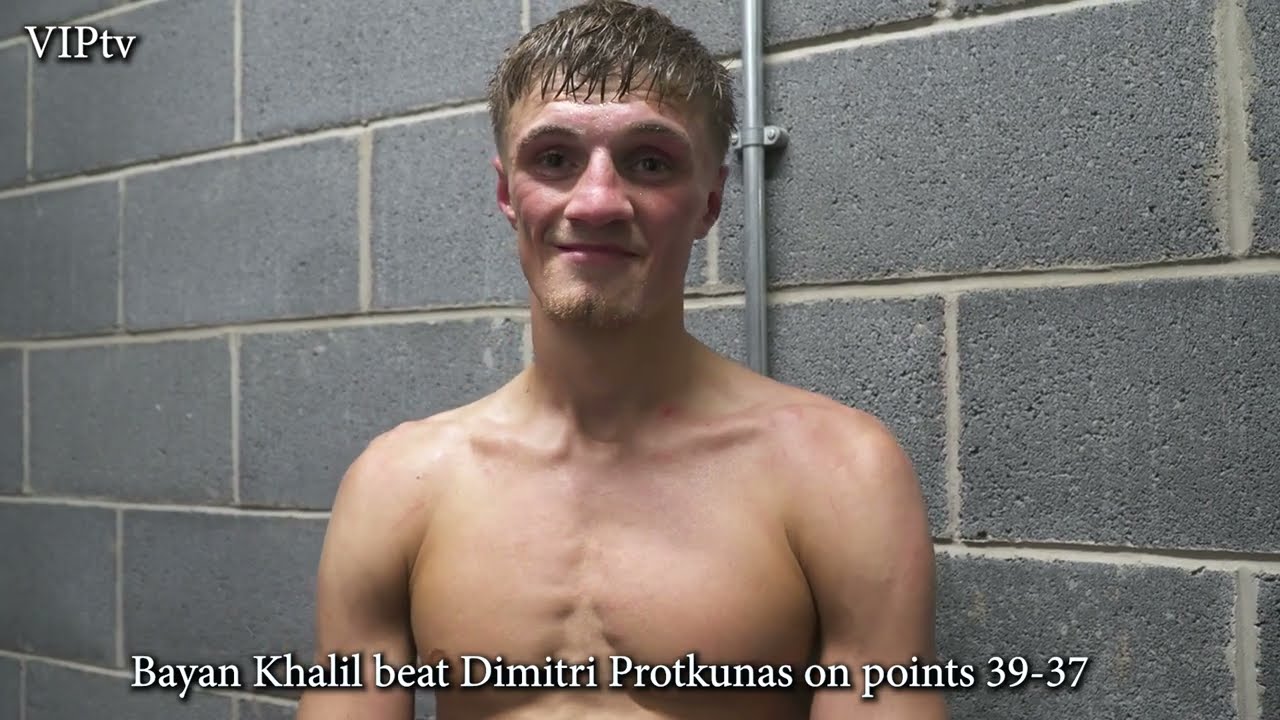 Ricky Hatton's Super Lightweight Bayan Khalil kick starts his pro career with a good win in Bolton