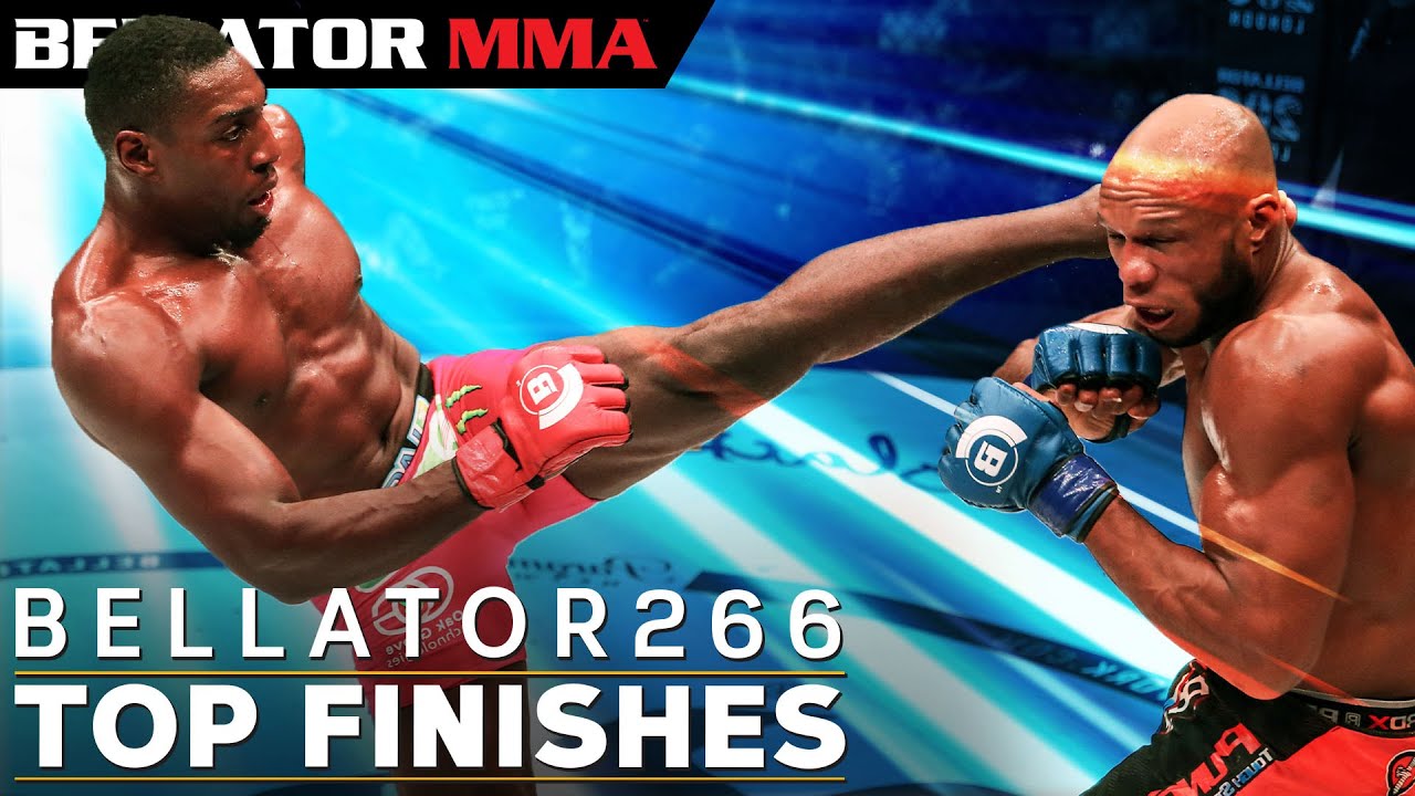 EPIC Fight Finishes: Bellator 266 Fighters | Bellator MMA background
