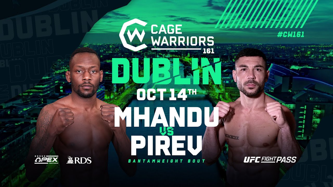 Taka Mhandu vs. Alexander Pirev | FULL FIGHT | CW 161 Dublin background