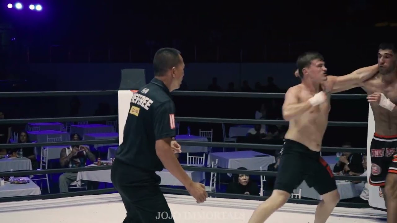 ไฟต์สุดโหด นักมวยอิหร่านขอท้าชกนักมวยรัสเซียแบบไม่สวมนวม โคตรโหด Aleksandr Salabai vs Milad Malmir background