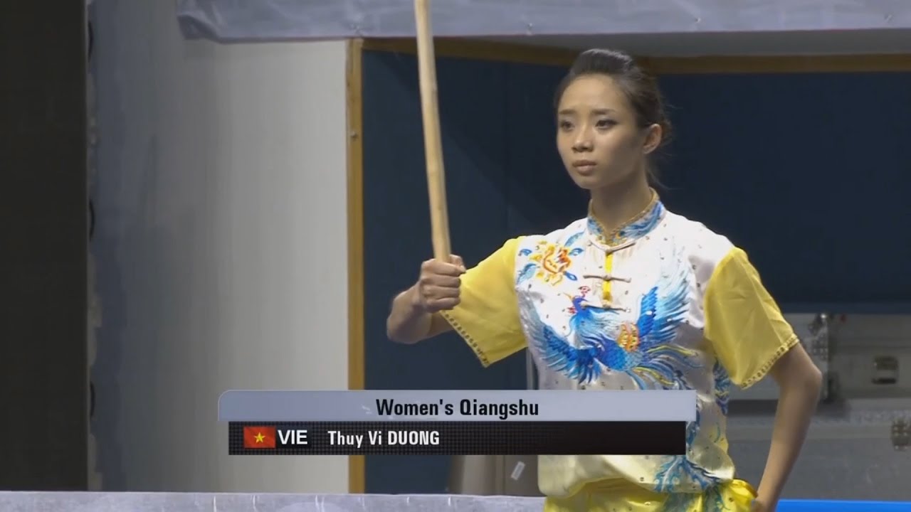 1st Taolu World Cup - Thuy Vi Duong (VIE) - Women's Spear - 6th