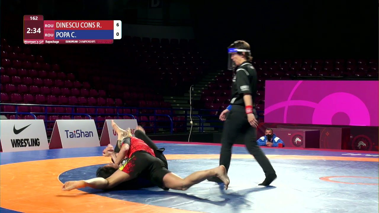 Repechage Women's GP No-Gi - 53 kg: R. DINESCU CONS (ROU) v. C. POPA (ROU) background