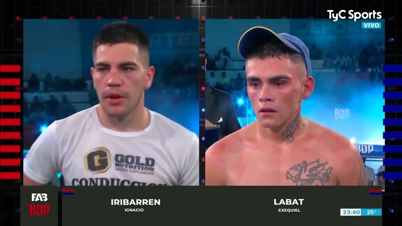 Ignacio Iribarren vs. Exequiel Labat - Boxeo de Primera - TyCSports