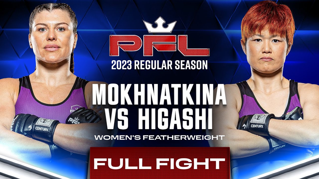 Marina Mokhnatkina vs Yoko Higashi | PFL 2, 2023 background