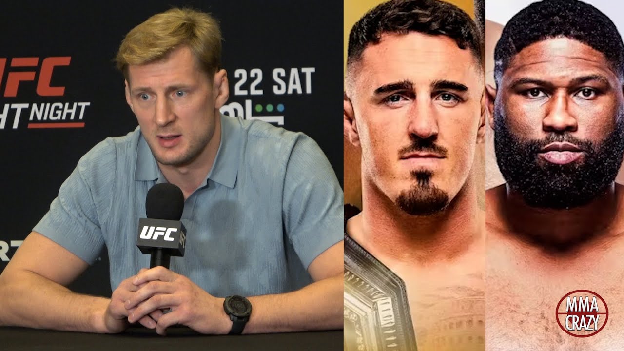 Alexander Volkov predicts Tom Aspinall vs. Curtis Blaydes 2 for UFC 304