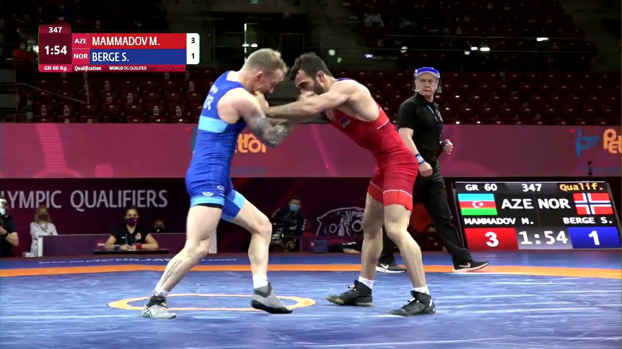 Qual. GR - 60 kg: M. MAMMADOV (AZE) v. S. BERGE (NOR)