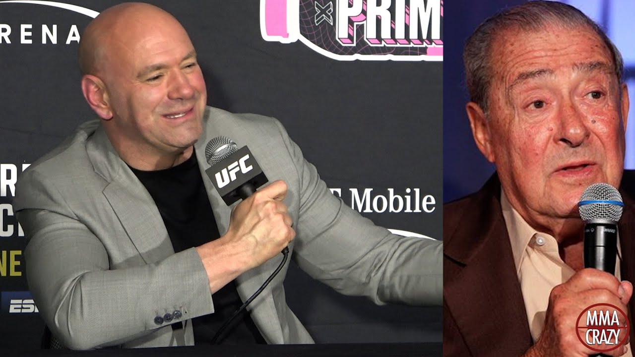 Dana White BLASTS Bob Arum "He's such a d*ck"