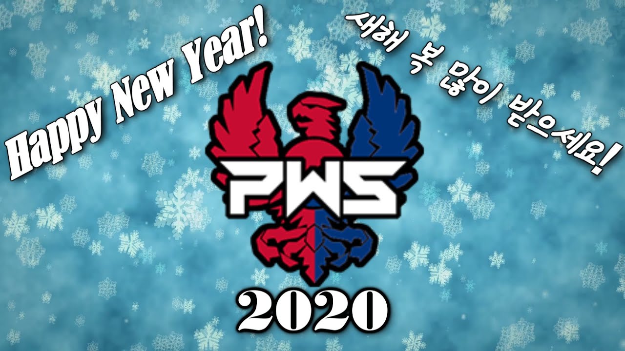 Happy New Year 2020! 2020년에도 PWS와 함께하세요! background